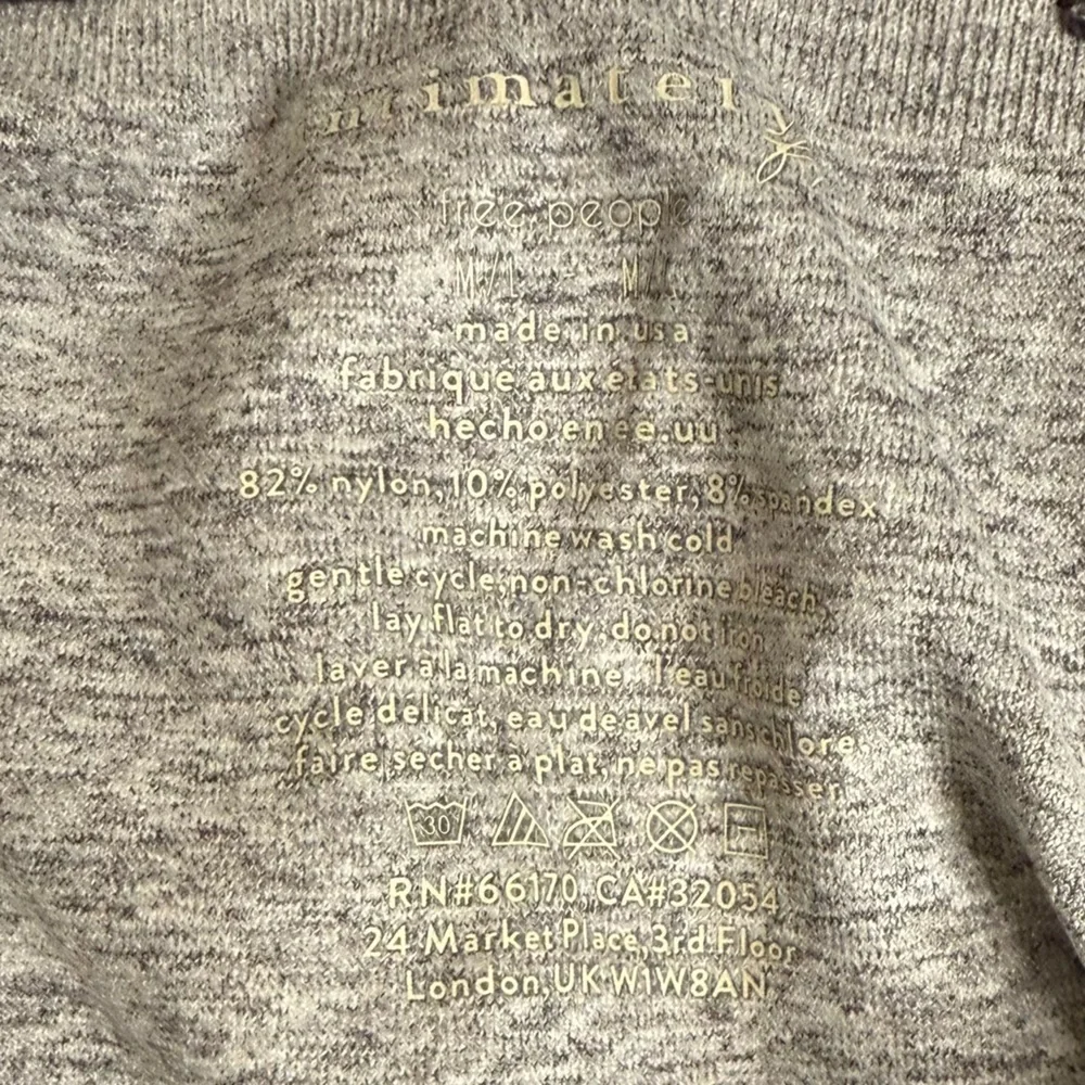 FREE PEOPLE INTIMATELY Clean Lines Square-Neck Tank Size M/L